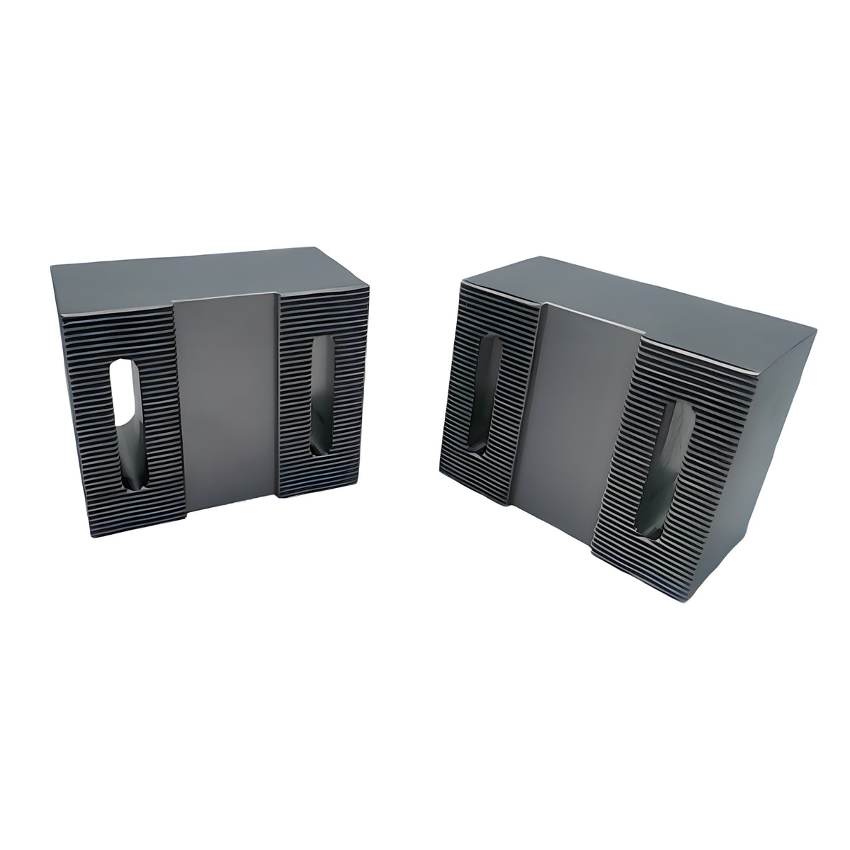 3" (75mm) AutoVise™ Soft Jaws - Steel, Serrated for Pneumatic Vises