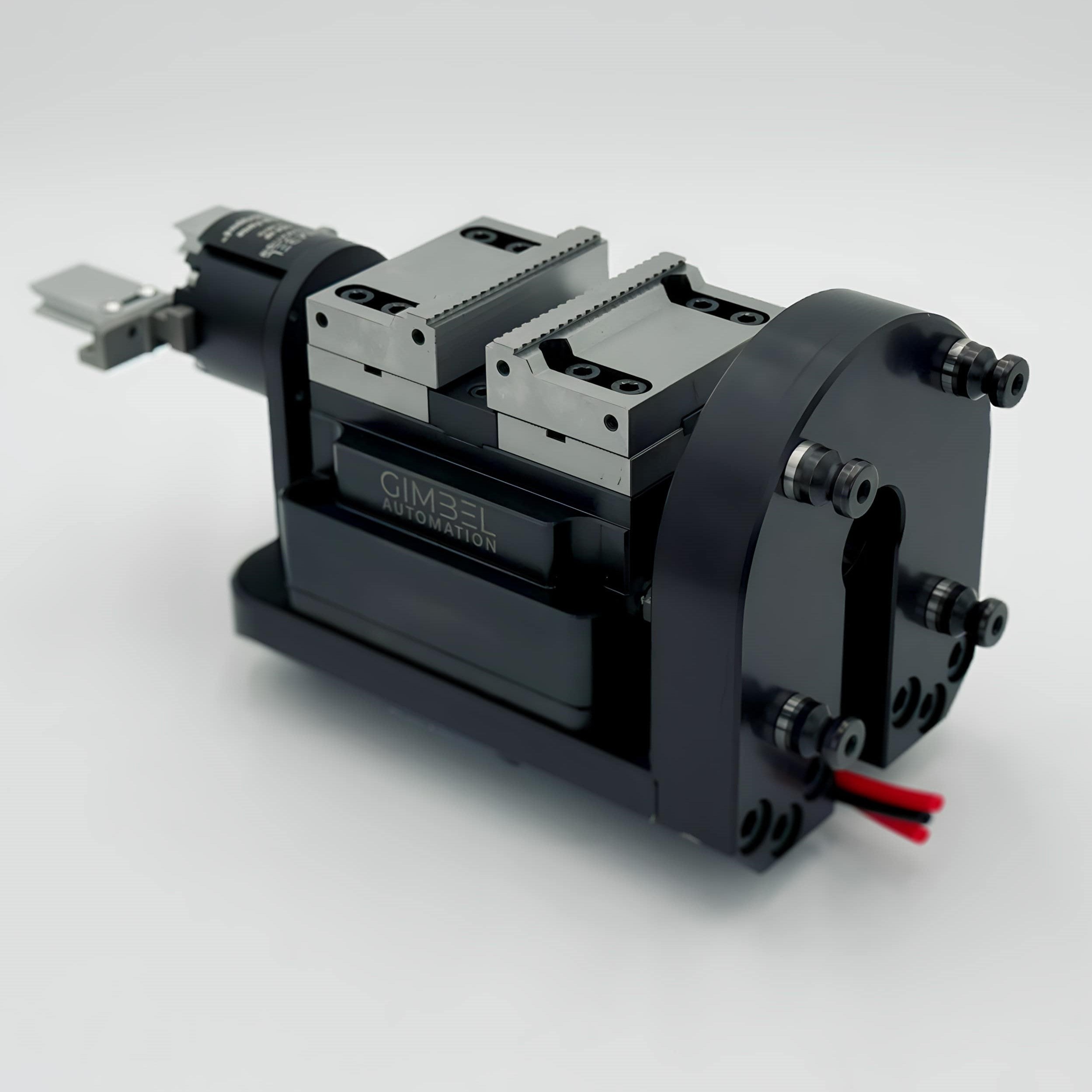 AxisMount™ GripFlipGrip™ - 90° Trunnion Air Vise CNC Automation Module for 4th/5th Axis