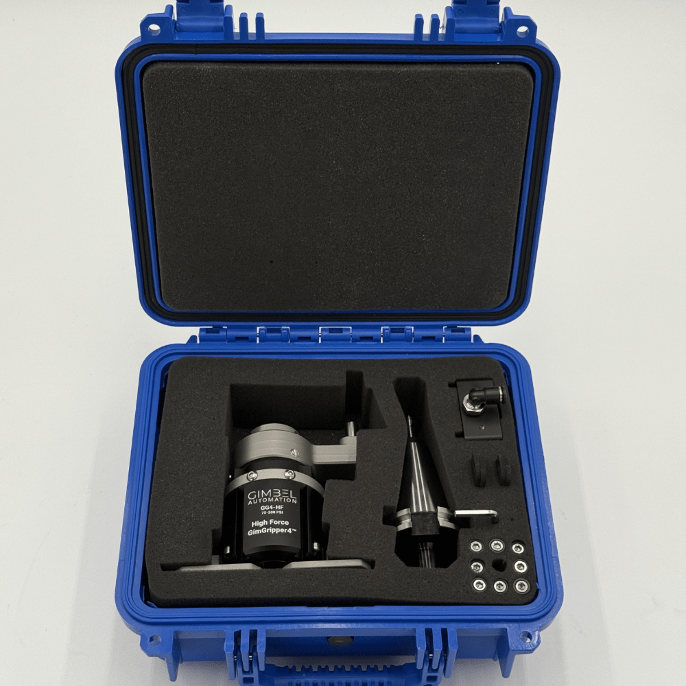 FloLink™ GimGripper4-HF™ High Force CNC Spindle Gripper