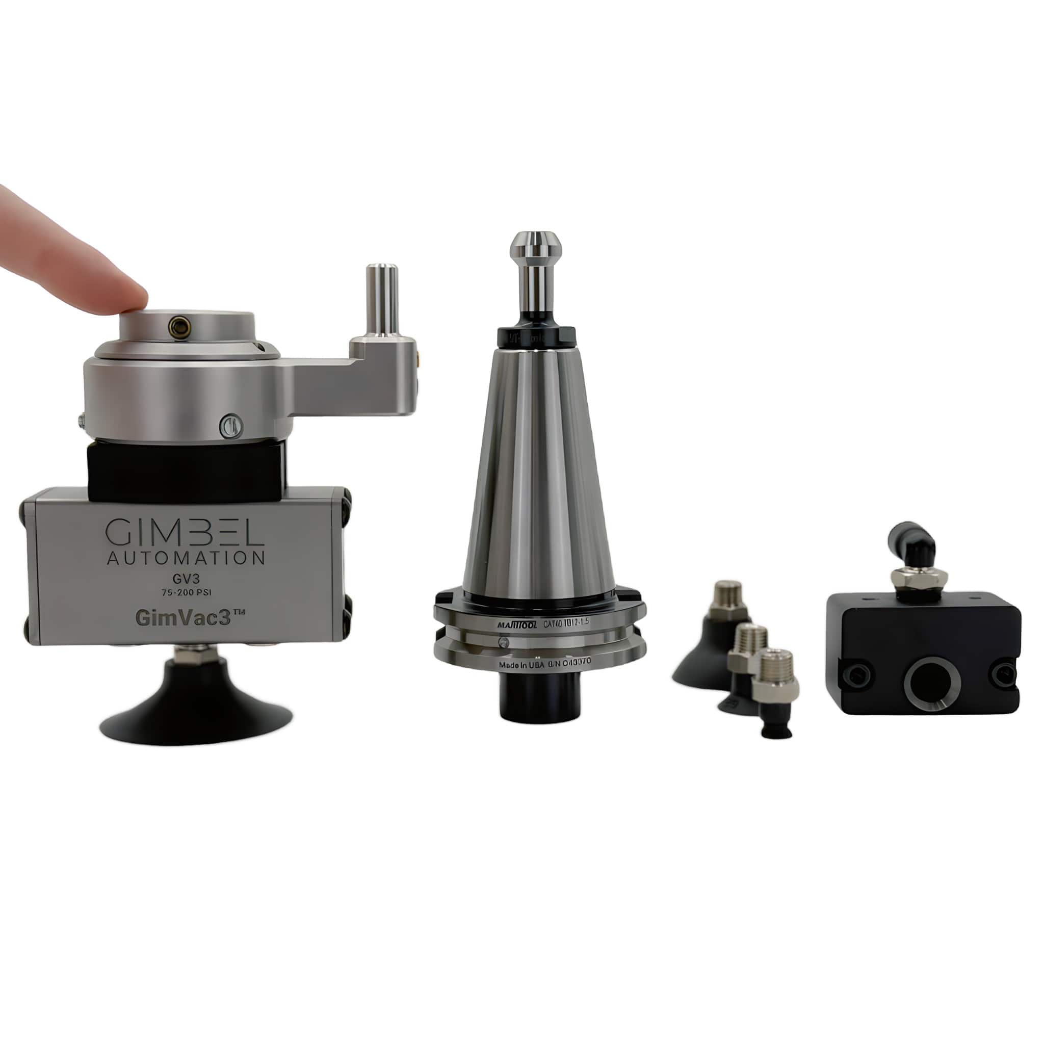 FloLink™ GimVac3™ Gripper - CNC Vacuum Spindle Gripper