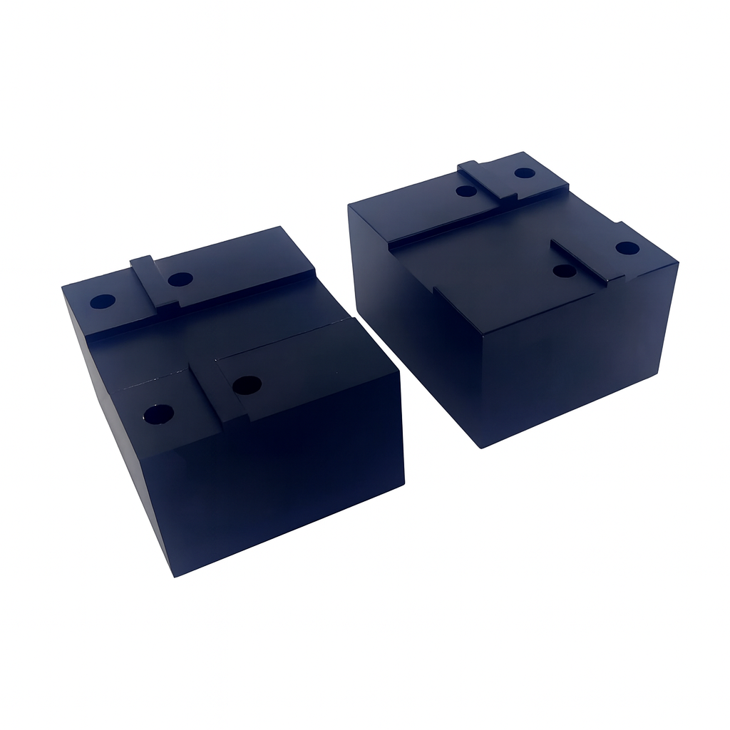 3" (75mm) AutoVise™ Soft Jaws - Aluminum, Keyed for Pneumatic Vises