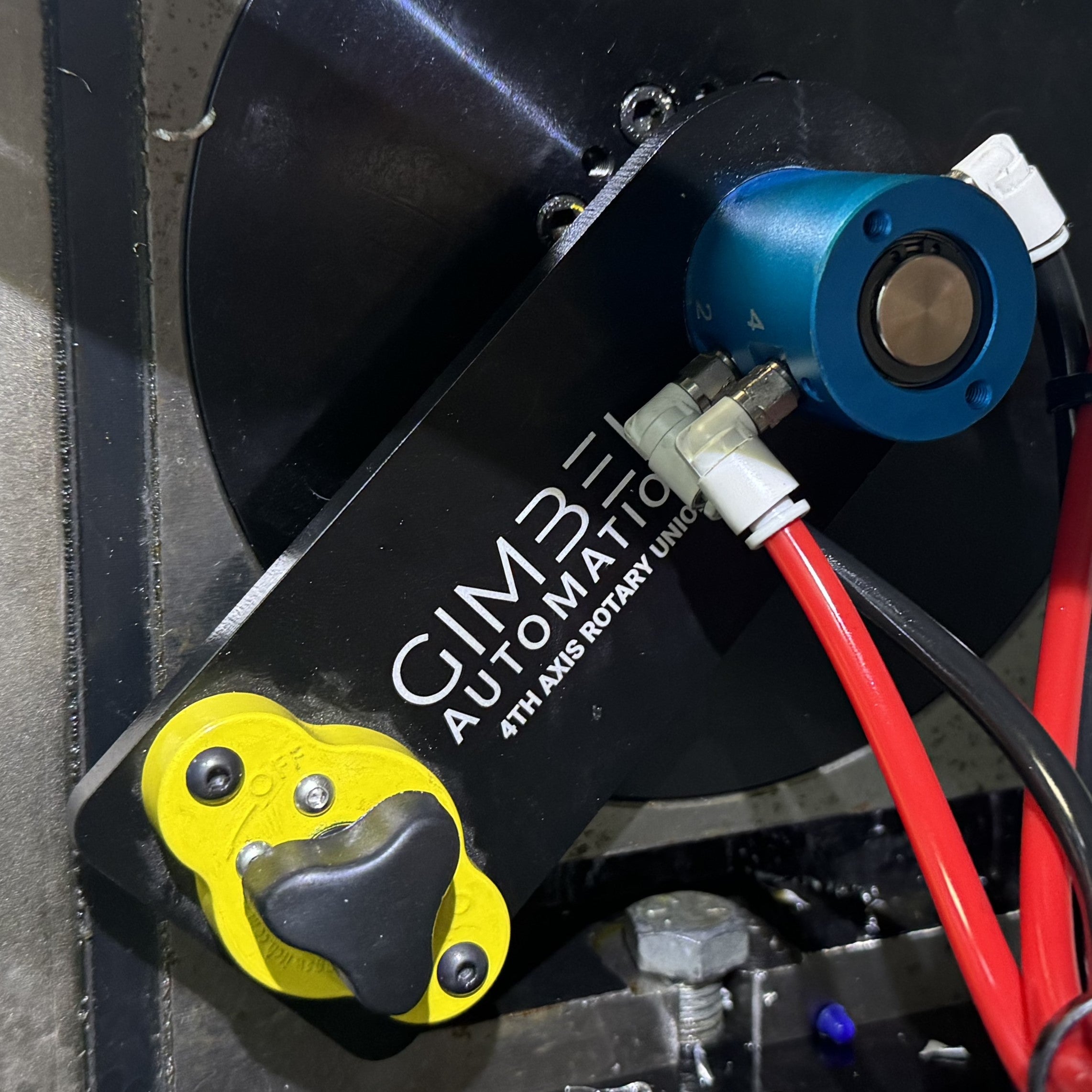 4-Port AxisAir™ - Universal 4th Axis Rotary Union