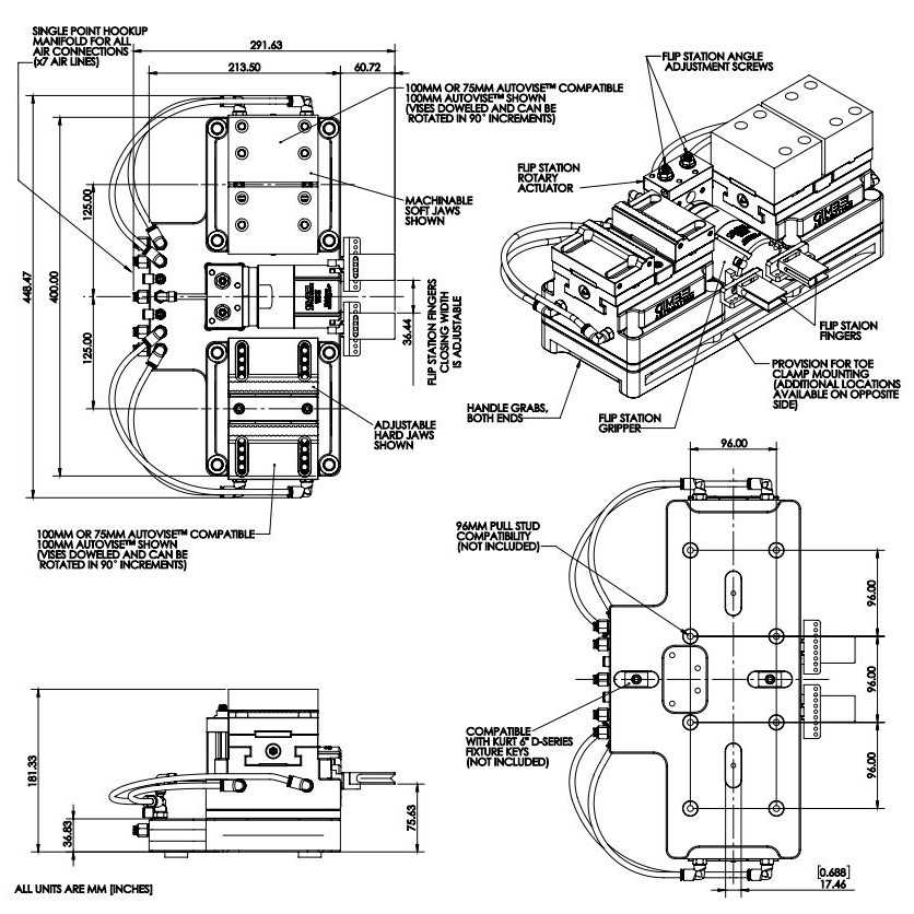 GripFlipGrip5™ Pallet - Two Op Automation Module