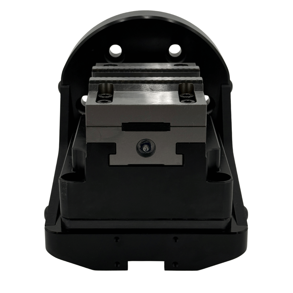 AxisMount™ 90° Trunnion with AutoVise™- Air Vise Pneumatic Automation Module for 4th/5th Axis