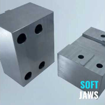 100mm Self-Centering Pneumatic CNC Vise