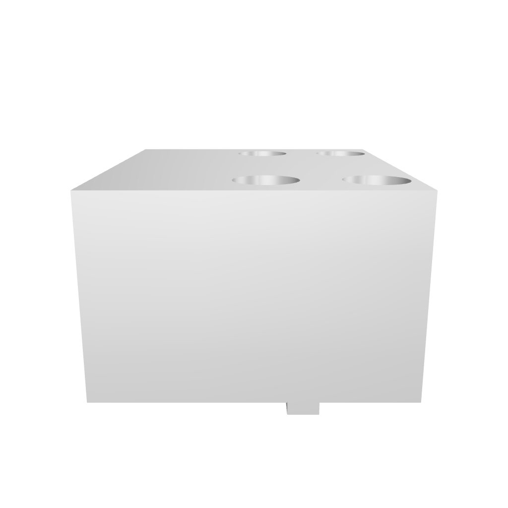 3" (75mm) AutoVise™ Soft Jaws - Aluminum, Keyed for Pneumatic Vises